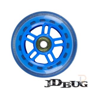 JD Bug Original Scooter Street - 100mm Scooter Wheels Reflex Blue - JD6101RB