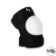 S1 PARK ELBOW PADS - BLACK  w/ WHITE CAPS - LARGE