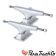 Paris Street Trucks - 149mm - Raw Raw - Angled Pair - PTST149RR