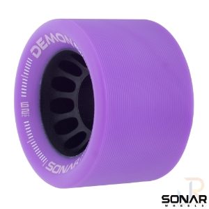 SONAR WHEELS (4) DEMON EDM - PURPLE 62m/95a