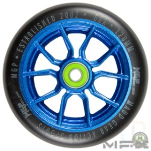 MFX SYNDICATE AR 120mm Wheels - Blue Black - Face - MGP207-073