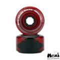 Moxi Classic Wheels - Cherry Stain - 65mm 78a - Stack -MOX102866