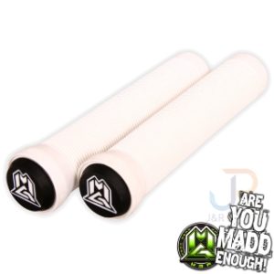 MGP Grind Grips inc Bar Ends - White 204-560