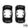 S1 PRO ELBOW PADS - BLACK/WHITE - MEDIUM/LARGE