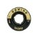 RADAR WHEELS (4) - DOMINO- BLACK/GOLD - 50 x 31mm/101A