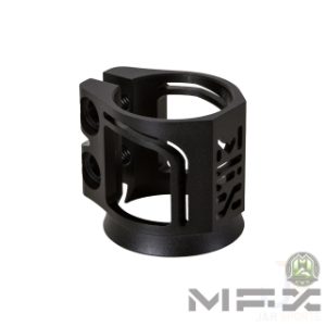 MFX X2 Cobra Scooter Clamp - Black - Angled - 205-197