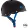 S1 Mini LIFER Helmet - Matt Black Cyan Strap - Side - SHMLIMBKC