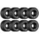 ROLLERBONES - TEAM LOGO BLACK (8) - 62mm/98a