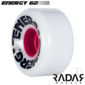 Radar Wheels Energy 62 White - Angled - RWRE62WH