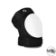 S1 PARK KNEE PADS - BLACK w/ WHITE CAPS - SMALL