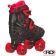 Roller Derby Trac Star V2 - Black Red - Rear Angled - RD1372