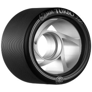 ROLLERBONES - TURBO ALU HUB WHEEL BLACK (8) - 62mm/92a