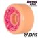 Radar Wheels Donut - Pink - Angled - 62 x 32mm 78a - RWRDOPK