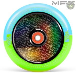 MFX CORRUPT CORE 120mm WHEELS (2) - BLUE/LIME