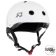 S1 Mini LIFER Helmet - White Gloss - Angled - SHMLIWG