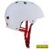 Harsh ABS Helmet - White - Side View - HA207-207