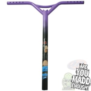 MGP Lethal OS Bat Wing scooter bars - Purple 202-557