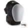 S1 Gen 3 PRO Knee Pads - Black White - Angled - SHKP3BKWH