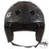 S1 RETRO Helmet - Black Glitter - Front View - SHRLIBGG