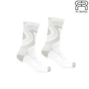 FR NANO Sports Socks - White / Grey