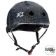 S1 Mini LIFER Helmet - Black Gloss Glitter - Angled - SHMLIBGG