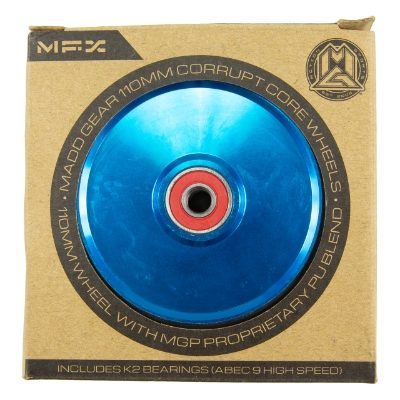 MFX CORRUPT Core 110mm Wheels - Blue Black - Boxed - MGP207-062