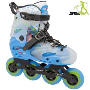 Seba ST MX Junior Adjustable In-Line Skates - Blue