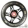 MFX FUSE Core 120mm Wheels - Black Gold - Face - MGP207-067