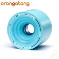 Orangatang In-Heat Blue 75mm 77a - Angled - ORIN7577