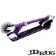 JD Bug Classic Street Scooter 120 - Matt Purple Folded - JDMS126