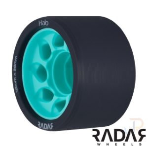 Radar Wheels HALO - Charcoal Teal - Angled - 59mm 88a RWRHA59GTE