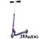 JD Bug Classic Street Scooter 120 - Matt Purple Angled - JDMS126