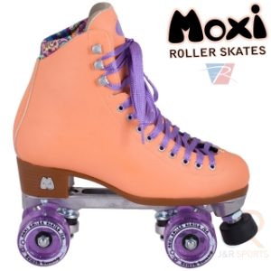 Moxi Beach Bunny Skate - Peach - Side View Naked - MOX4932510