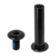 FR - UFRST 2 PIECE AXLE - STEEL - BLACK (Unit)