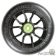 MFX SYNDICATE AR 120mm Wheels - Black Black - Face - MGP207-072