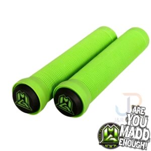 MGP Grind Grips inc Bar Ends - Lime 204-562