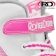 Roller Derby Firestar V2 White Pink Cuff Feature RD1978