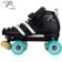 Riedell 265 Vendetta Skates - Black - Width D/B