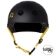 S1 LIFER Helmet - Matt Black inc Yellow Strap - Front - SHLIMBKY