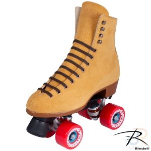 Riedell 135 Zone Skates - Tan Suede - Width Medium