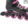 FR Skates - FR W 80 - Black Pink - Frame Detail - FRSKFRW80
