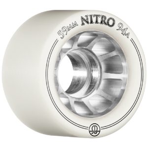 ROLLERBONES - NITRO SPEED WHEEL WHITE (8) - 59mm/94a