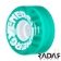 Radar Energy 62 Clear Green - Angled - RWRE62CLGR