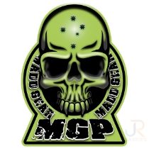 MGP Skull 3D Logo