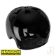 Harsh PRO EPS Helmet - Gloss Black - Angled 204-232
