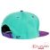 Rampworx SnapBacks LE97_3 - Teal Teal Pur - Rear Ang - RXSBRW21