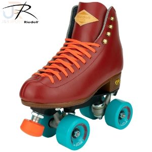 Riedell Crew Skates - Crimson Red