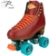 Riedell Crew Skates - Crimson Red