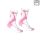 FR NANO Sports Socks - White Pink - Pair - FRSONWHPK