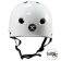 S1 LIFER Helmet - White Gloss - Rear View - SHLIWG